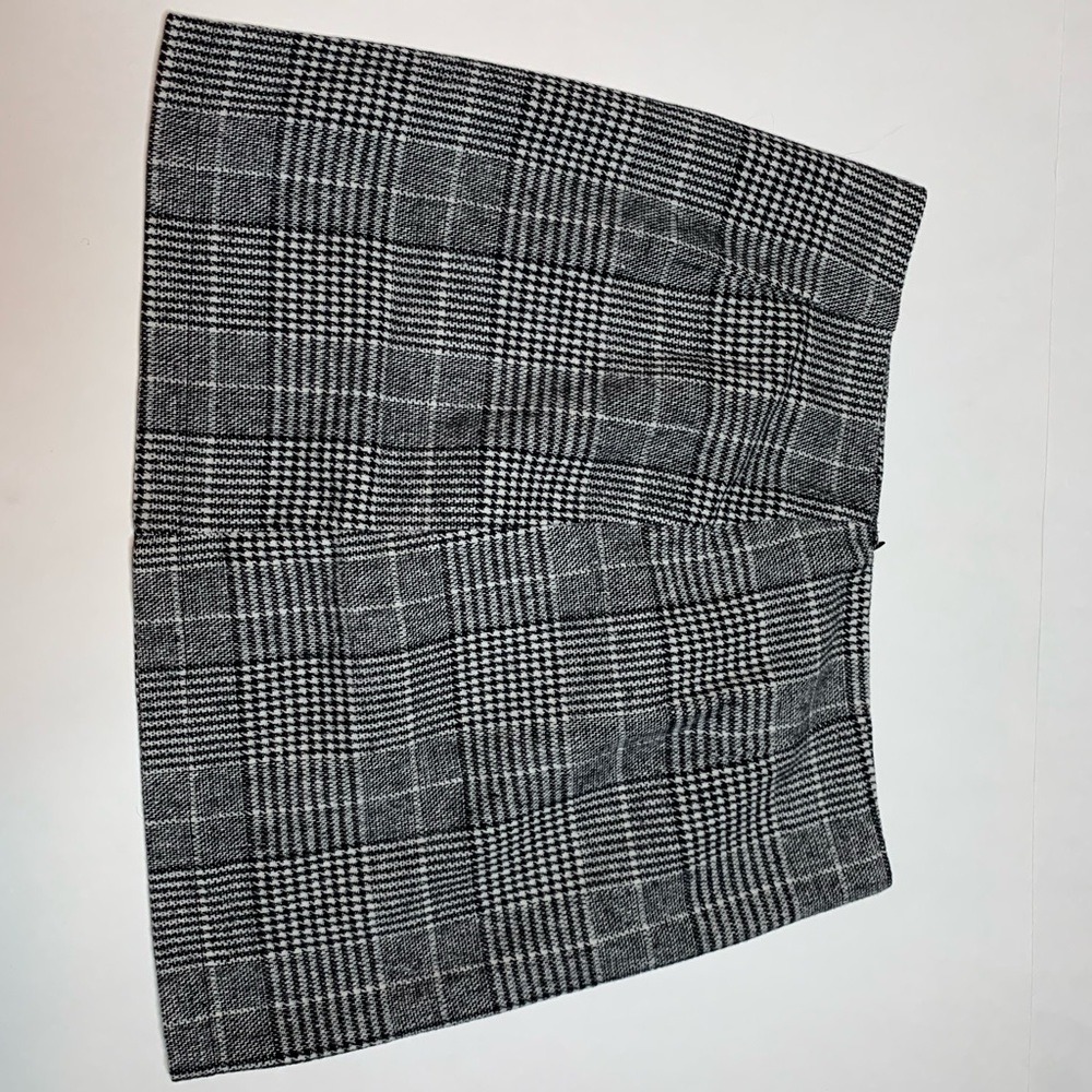 Plaid schoolgirl skirt